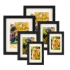 Modern Black Picture Frame Set – Gallery Wall Photo Frames