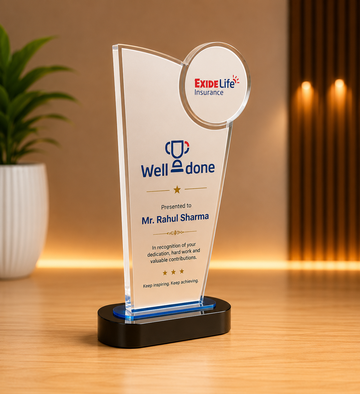 Premium Acrylic Trophy