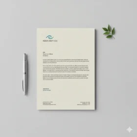 Minimalist Corporate Letterhead