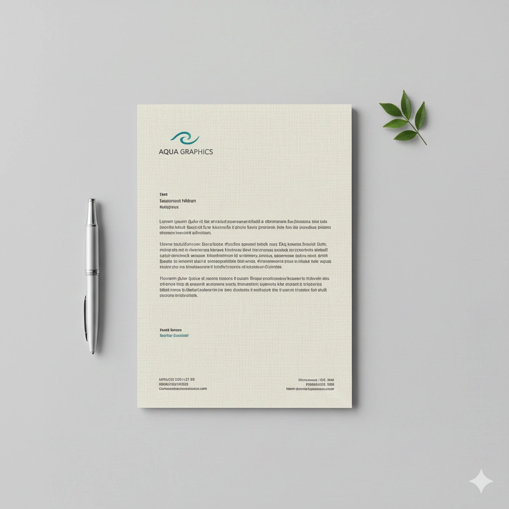 Minimalist Corporate Letterhead