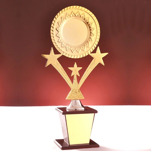 Classic Flying Star Wooden Trophy